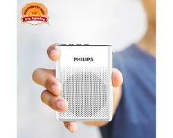Mic + Loa trợ giảng Philips có dây kèm 02 mic: Mic đeo đầu + Mic kẹp cổ áo (hàng hiệu) Mic + Loa trợ giảng Philips có dây kèm 02 mic: Mic đeo đầu + Mic kẹp cổ áo (hàng hiệu)